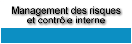 r�f�rences Management des risques & Contr�le interne